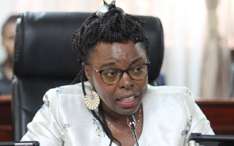 Controller of Budget Margaret Nyakang'o